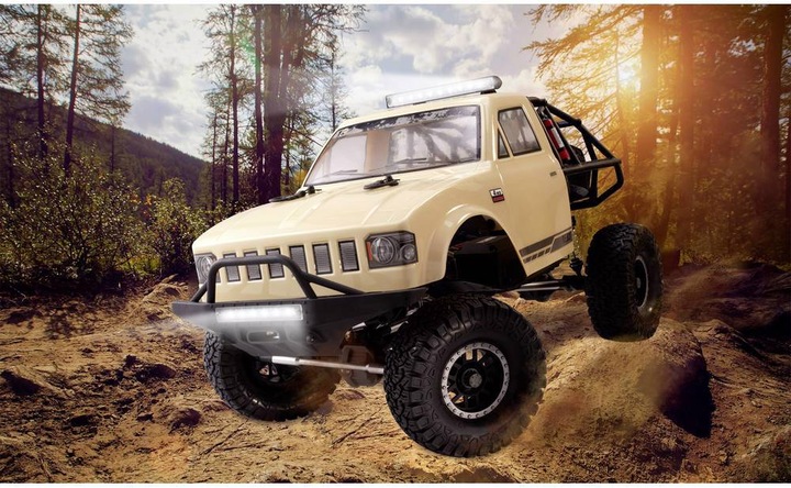 Actual product image Reely RC model car Free Men Extreme Brushed 1:10 electric crawler all-wheel drive (4) 100% RtR 2.4 GHz ink