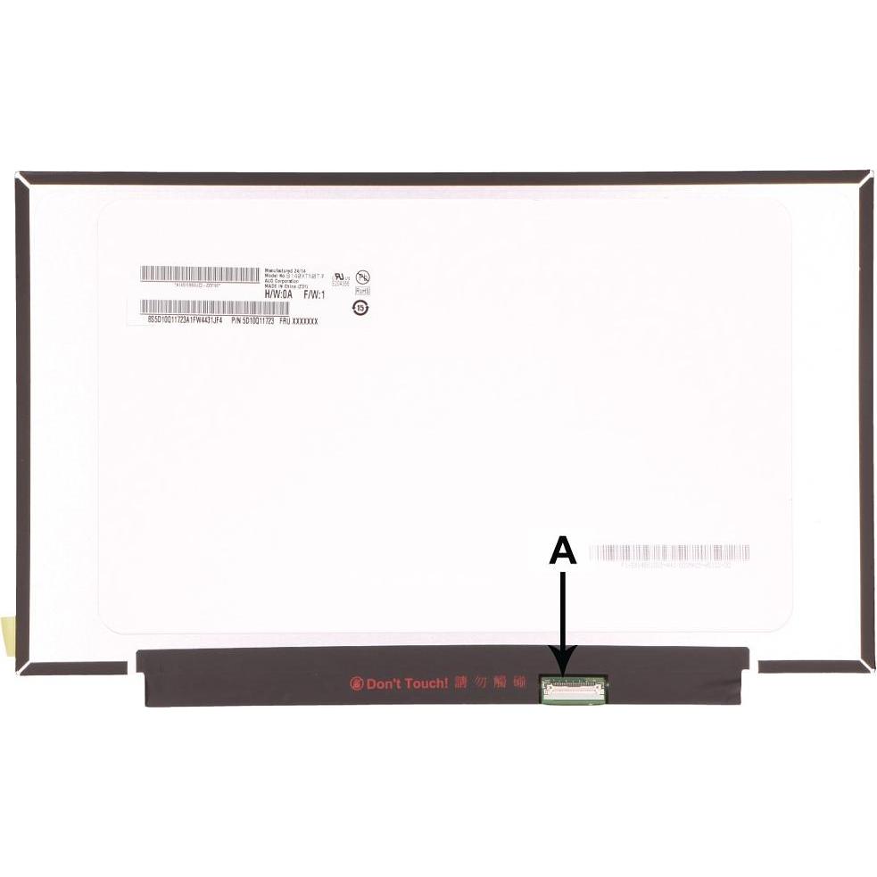 Lenovo LCD B140XTN07.2 0A HDT AG S NB, Notebook Ersatzteile, Schwarz