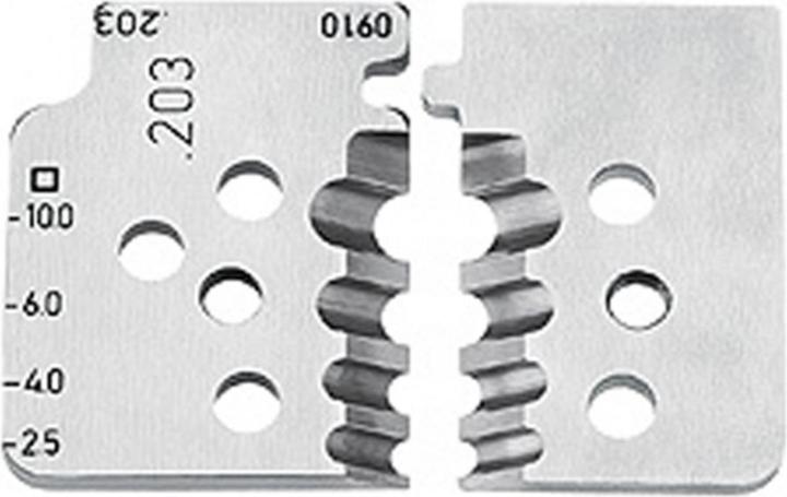Produktbild Knipex Ersatzmesser für 12 12 10 (80 mm)