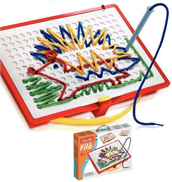 Productafbeelding Quercetti Filo rijgen egel