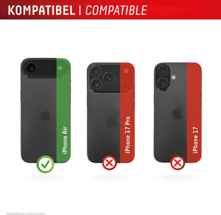 Produktbild Displex Full Cover Camera Lens Glass, Kamera Schutzglas, Platte, Doppelpack (2 Stück, Apple iPhone Air)
