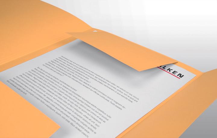 Produktbild Falken Sammelmappe, DIN A4, Einschlagklappen, Manilakarton (A4, 1 x)