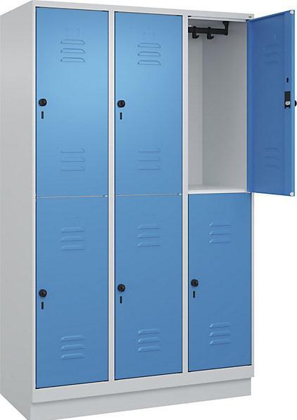 Actual product image C+P Double-decker locker Classic PLUS (120 cm, 195 cm)
