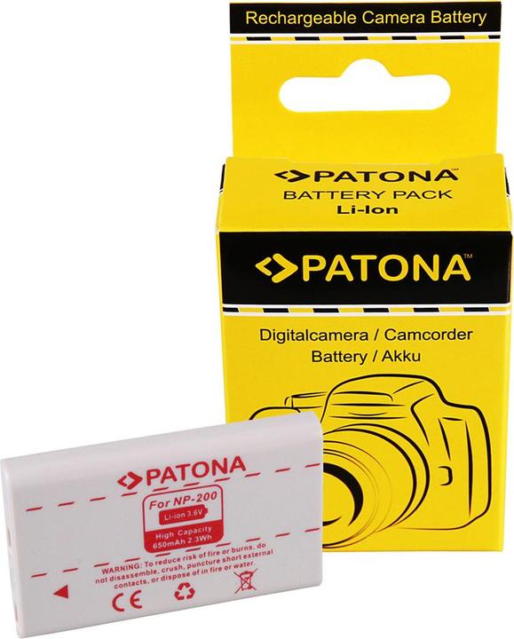Productafbeelding Patona Batterij f. Minolta Dimage NP200 NP-200 X/Xg/Xi/Xt (Batterij van de camera)