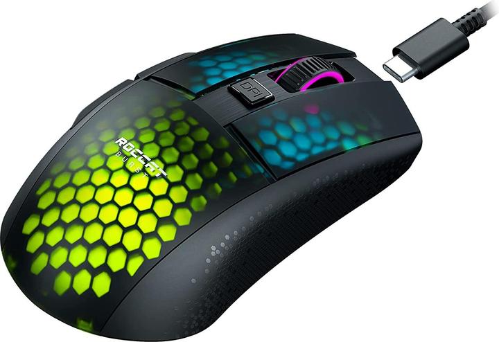 Actual product image Roccat Burst Pro Air (Wireless, Cable)