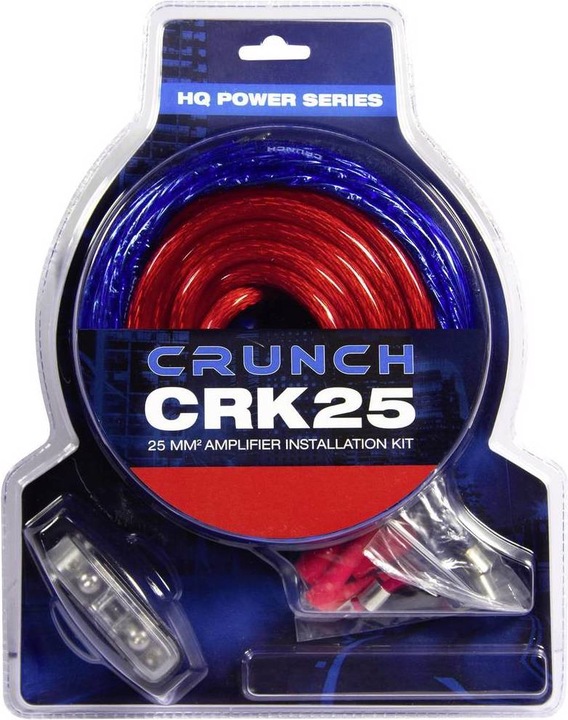 Crunch Kit de connexion pour amplificateur de puissance