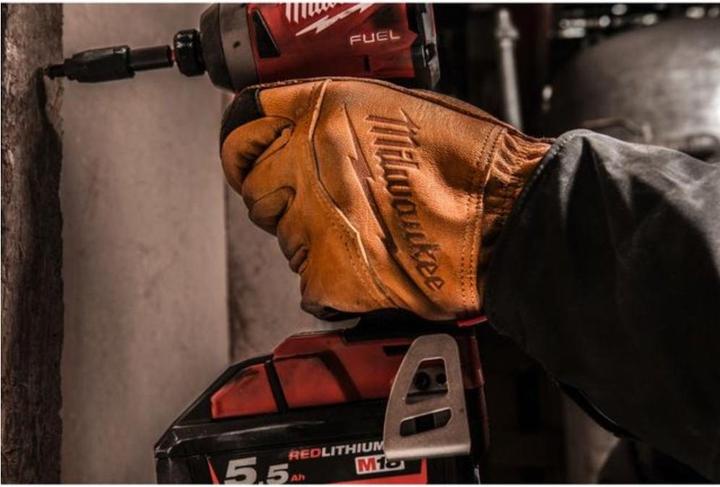 Produktbild MGA Milwauke Leder-Arbeitshandschuhe Grösse 8/M-11/XXL (8/M) (8, M)