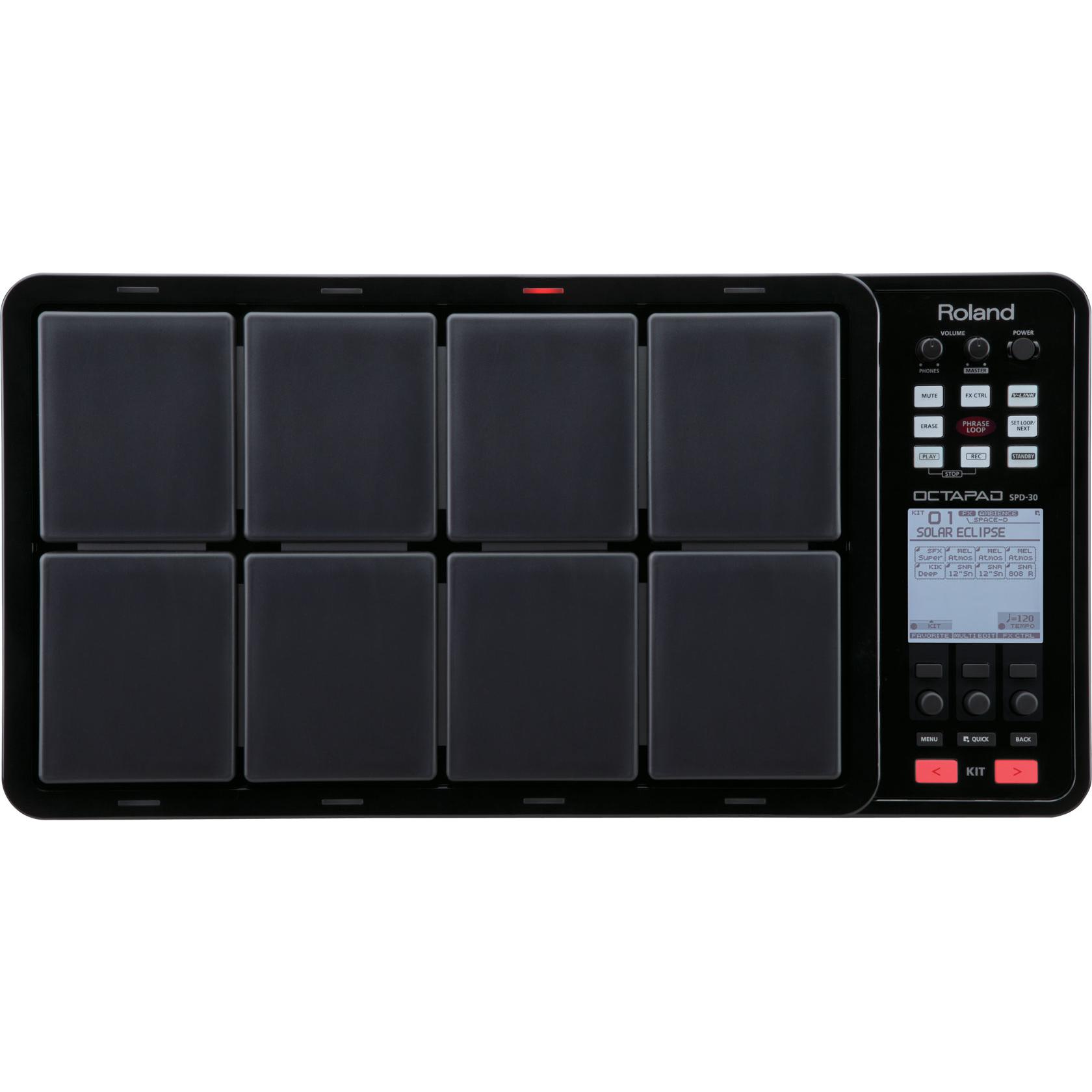 Roland Octapad SPD-30-BK, Synthesizer, Schwarz, Grau