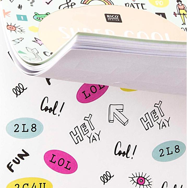 Actual product image Rico Design Sticker book Super Cool