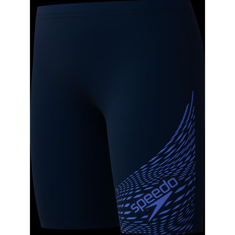 Speedo, Jungen, Badehose, Medley Logo Jammer, Blau, (13, 14)
