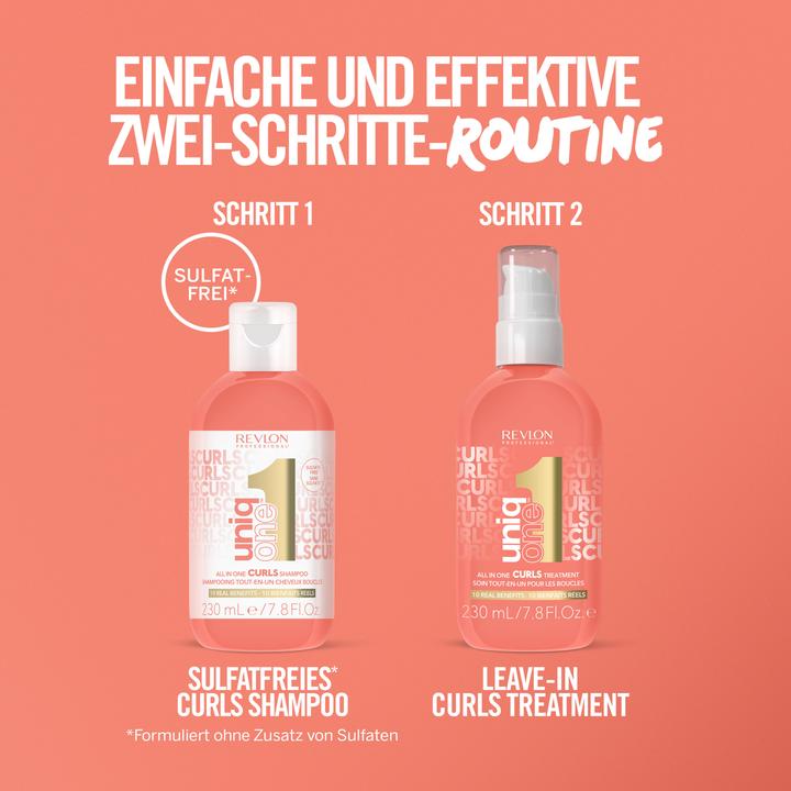 Immagine prodotto Revlon Professional UniqOne All in One Curls Shampoo (Shampoo liquido, 230 ml)