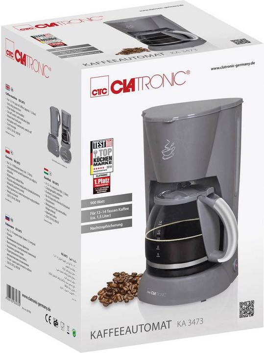 Actual product image Clatronic Coffee Maker Coffee Maker KA3473