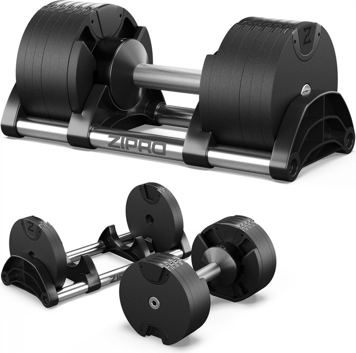 Image du produit GCS Zipro ZIPRO Hantle z regulowanym obciążeniem ROUND 24 kg