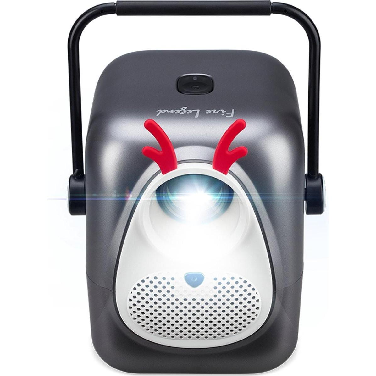 Acer AOpen QF23s grau powered by (Full HD, 250 lm, 1.04 - 1.26:1), Beamer, Grau