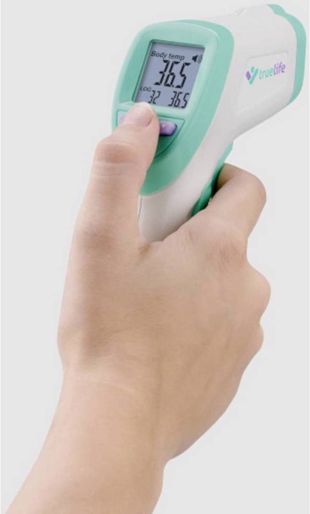 Productafbeelding Truelife Klinische infraroodthermometer Infraroodthermometer CARE Q7 (Contactloos)