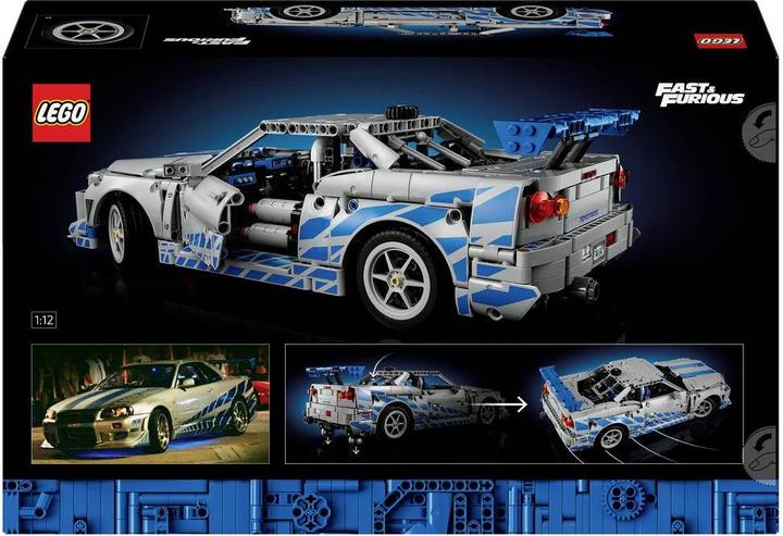 Produktbild LEGO 2 Fast 2 Furious Nissan Skyline GT-R (R34) Flitzer (42210, LEGO Technic)