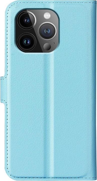 Actual product image Cover-Discount iPhone 15 Pro Max - Leather Case Cover blue (Apple iPhone 15 Pro Max)
