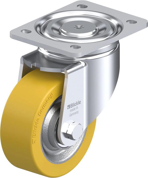 Produktbild Blickle 45302 LH-SETH 125K Lenkrolle Rad-Durchmesser 125 mm Tragfähigkeit max. 500 kg 1