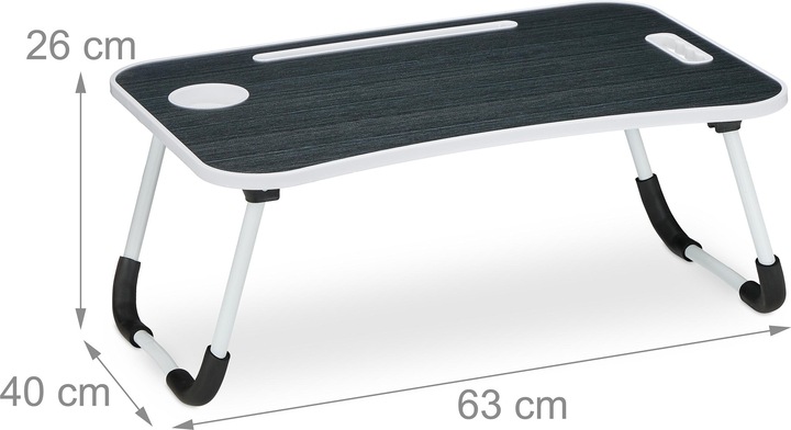 Image du produit Relaxdays Table pour ordinateur portable