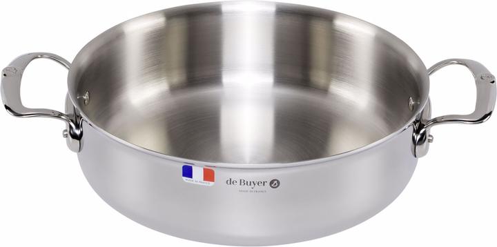 Image du produit de Buyer Affinity Pot à rôtir (28 cm, Casserole, Acier inoxydable, Aluminium)