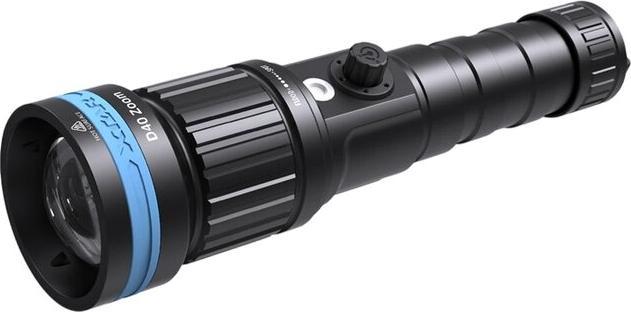 Xtar LED-Taschenlampe Cree D40 ZOOM zum Tauchen SET