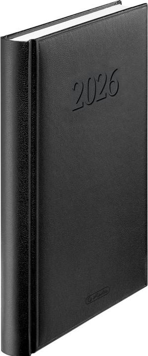 Produktbild Herlitz Cheftimer A5 schwarz 2026 (A5, 1 Tag / 1 Seite)