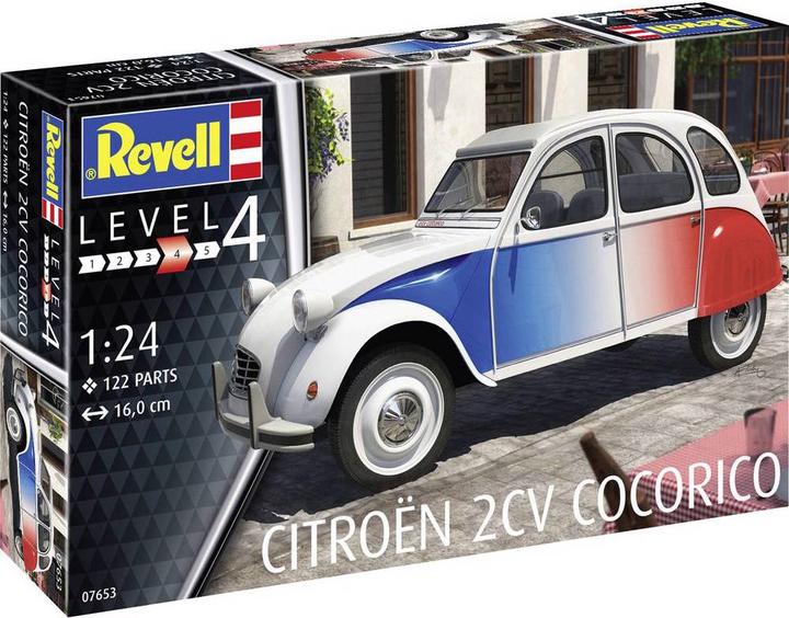 Image du produit Revell 07653 Citroën 2 CV Cocorico Kit de construction automobile 1:24