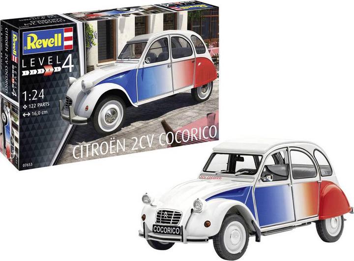 Image du produit Revell 07653 Citroën 2 CV Cocorico Kit de construction automobile 1:24