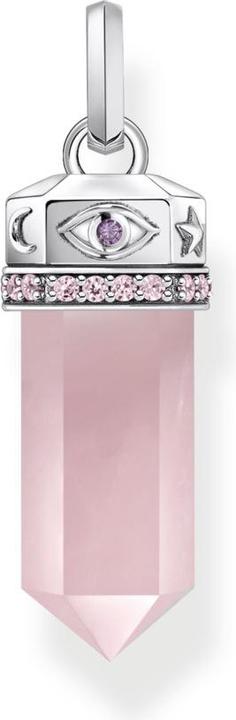 Immagine prodotto Thomas Sabo Ciondolo con cristallo di quarzo rosa in argento (Argento 925)