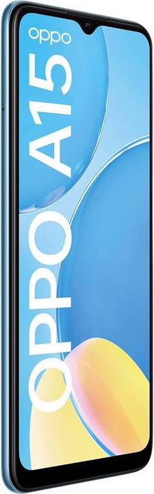Actual product image OPPO A15 (32 GB, Mystery Blue, 6.52", Dual SIM, 4G)