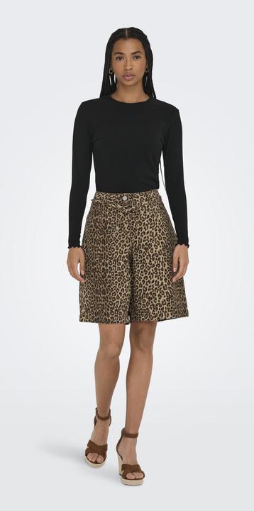 Immagine prodotto Only ONLNAOMI Hohe Taille Normal geschnitten Bermuda Shorts Bermuda Shorts (L)