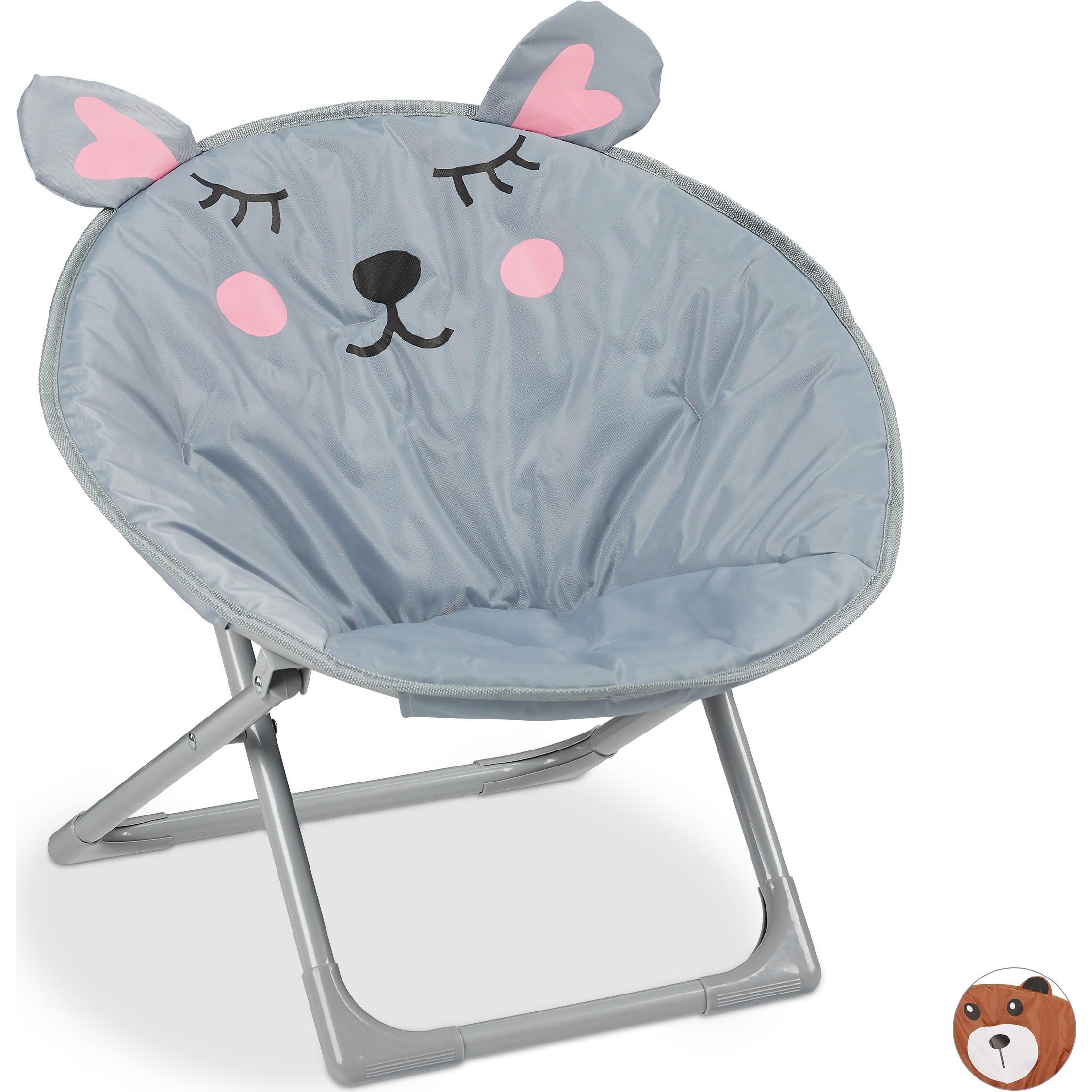 Relaxdays, Kinderstuhl + Kindertisch, Moonchair (Kinderstuhl)