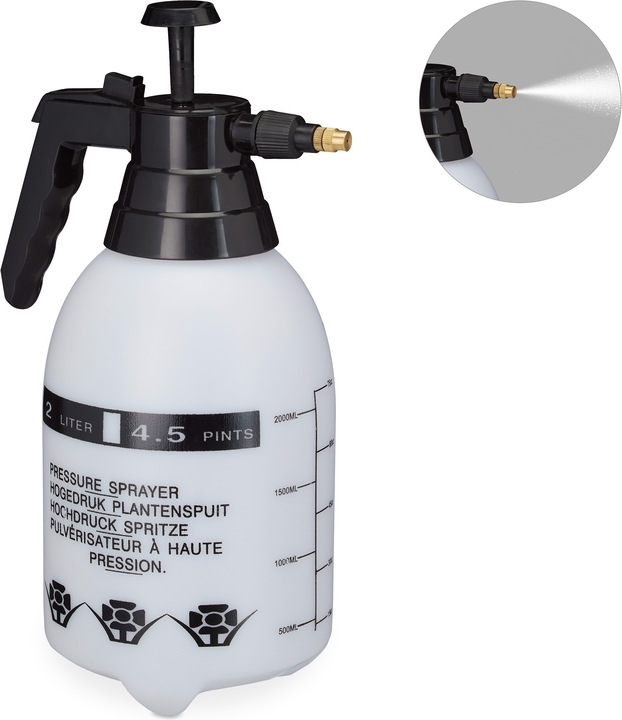Actual product image Relaxdays Pump spray bottle (2 l)