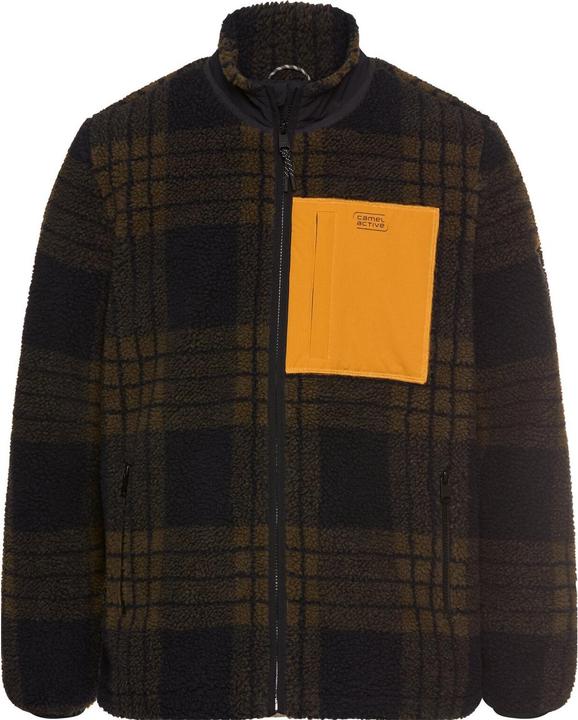 Image du produit Camel Active Sweatjacke mit verstellbarem Kordelzug und Kontrastdetails (3XL)