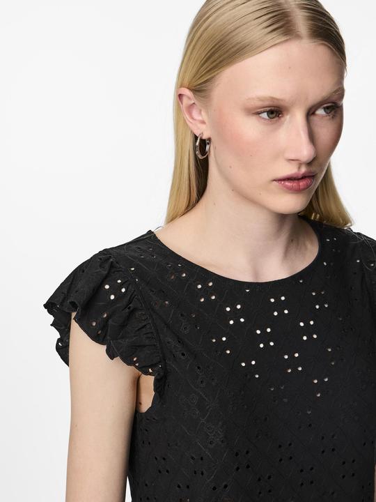 Actual product image Pieces PCMIMI Oberteil mit angeschnittenen Ärmeln (L)