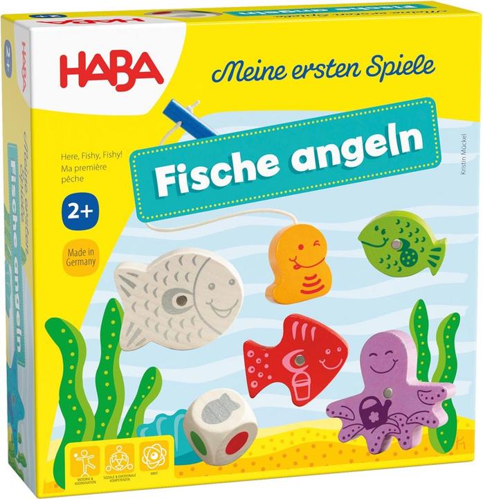 Produktbild Haba Fische angeln (Deutsch, Spanisch, Französisch, Niederländisch, Italienisch, Englisch)