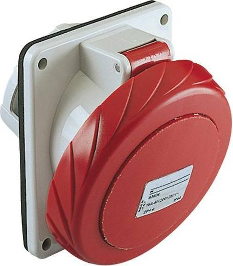 Produktbild Schneider Electric SE 81283 Steckdose gewinkelt 63A 5p 380V 6h IP67