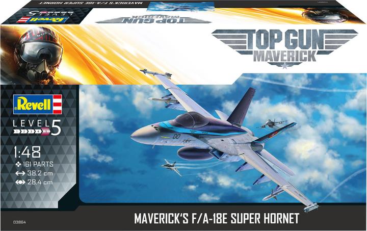 Actual product image Revell F/A-18E Super Hornet Top Gun