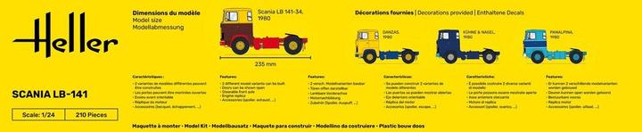 Nährwerte und Zutaten Heller STARTER KIT Truck LB-141