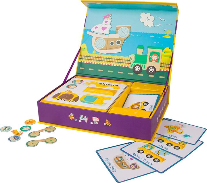 Immagine prodotto Classic World Puzzeldoos Magneet - Verkeer