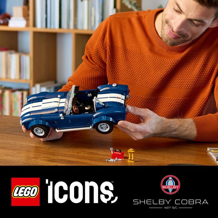 Image du produit LEGO Shelby Cobra 427 S/C (10357, LEGO Icons)
