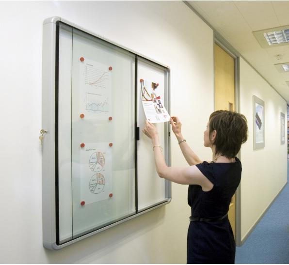 Actual product image Nobo Showcase Pacific 8xA4 (Bulletin board, 97.20 x 68.90 cm)
