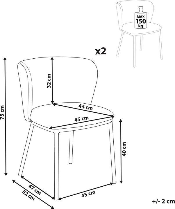 Image du produit Beliani Mina