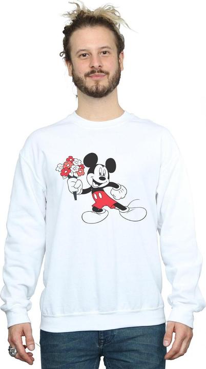 Immagine prodotto Disney Mickey Mouse Flowers Felpa Uomo (XL)