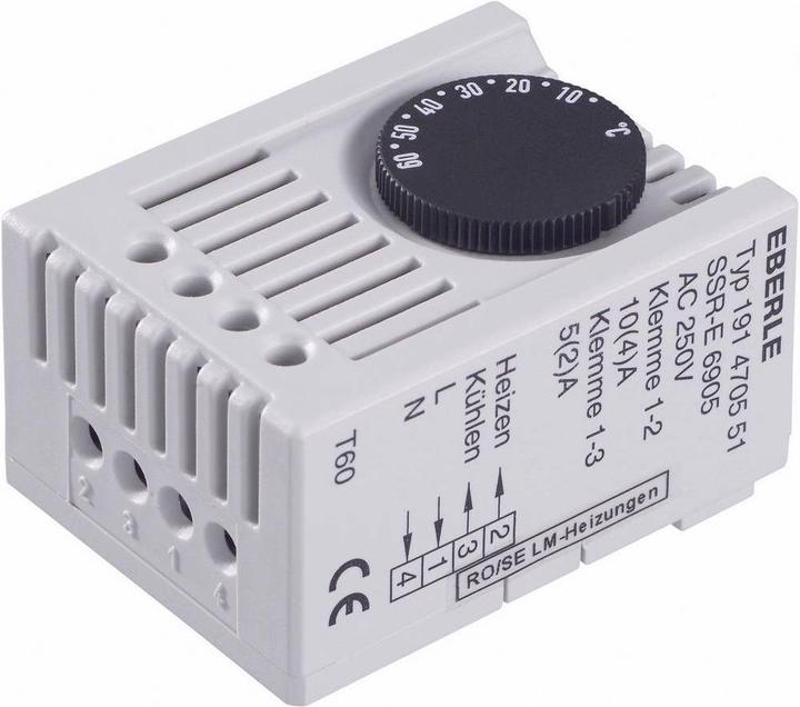 Actual product image Eberle Controls Control cabinet heating stat Control cabinet temperature controller SSR E 6905