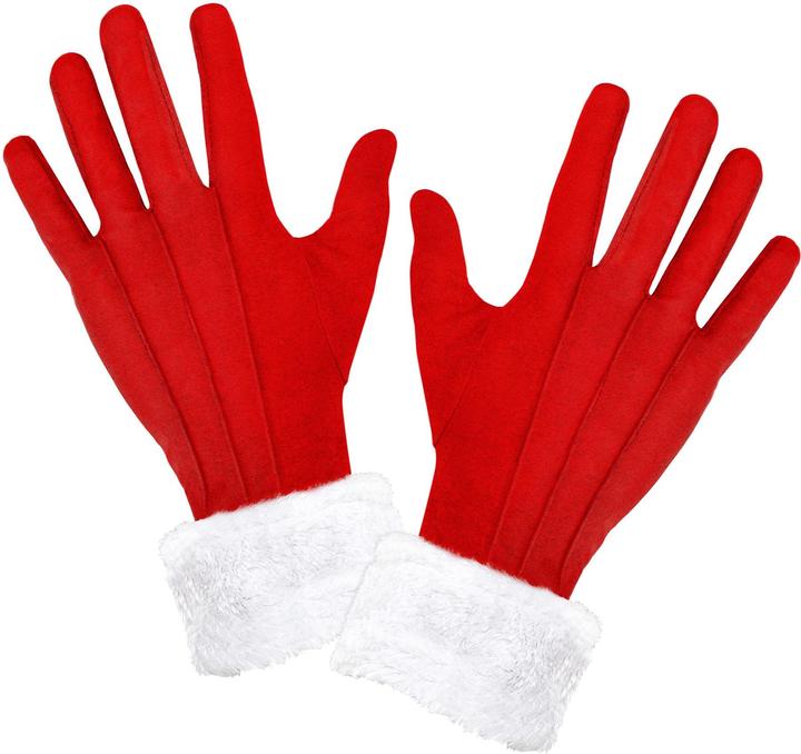 Produktbild Widmann Weihnachtsmann Handschuhe (One Size)