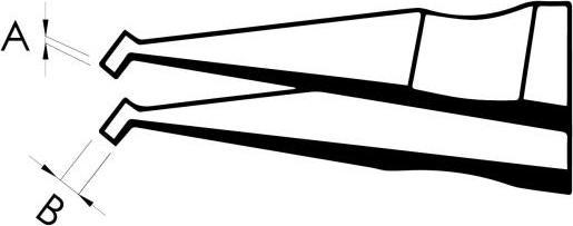 Immagine prodotto Knipex Pinzetta di precisione SMD