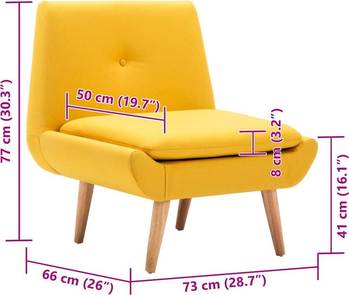 Immagine prodotto vidaXL Slipper-Stuhl