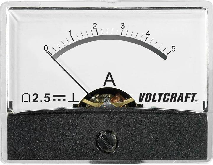 Actual product image Voltcraft Analog Panel Meter Installation Meter (Clip-on ammeter)