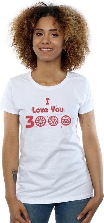 Produktbild Avengers Endgame Ich liebe dich 3000 Schaltkreise Baumwolle TShirt (S)